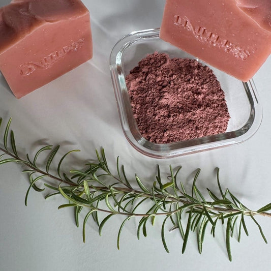 Rose Glow - Rose Kaolin Clay + Rosemary & Grapefruit Essential Oil