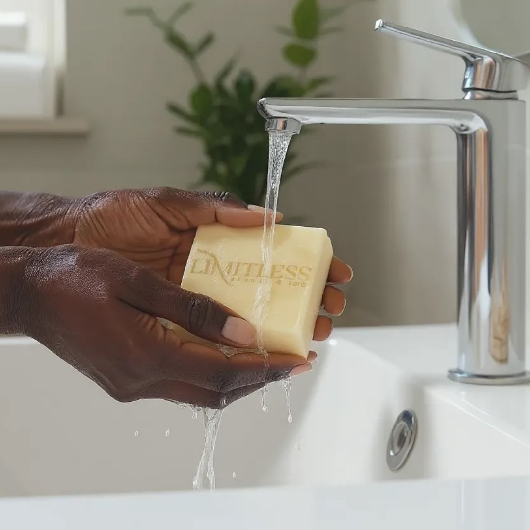 Lavender + Lemongrass Luxurious Essential Oil Soap Bar