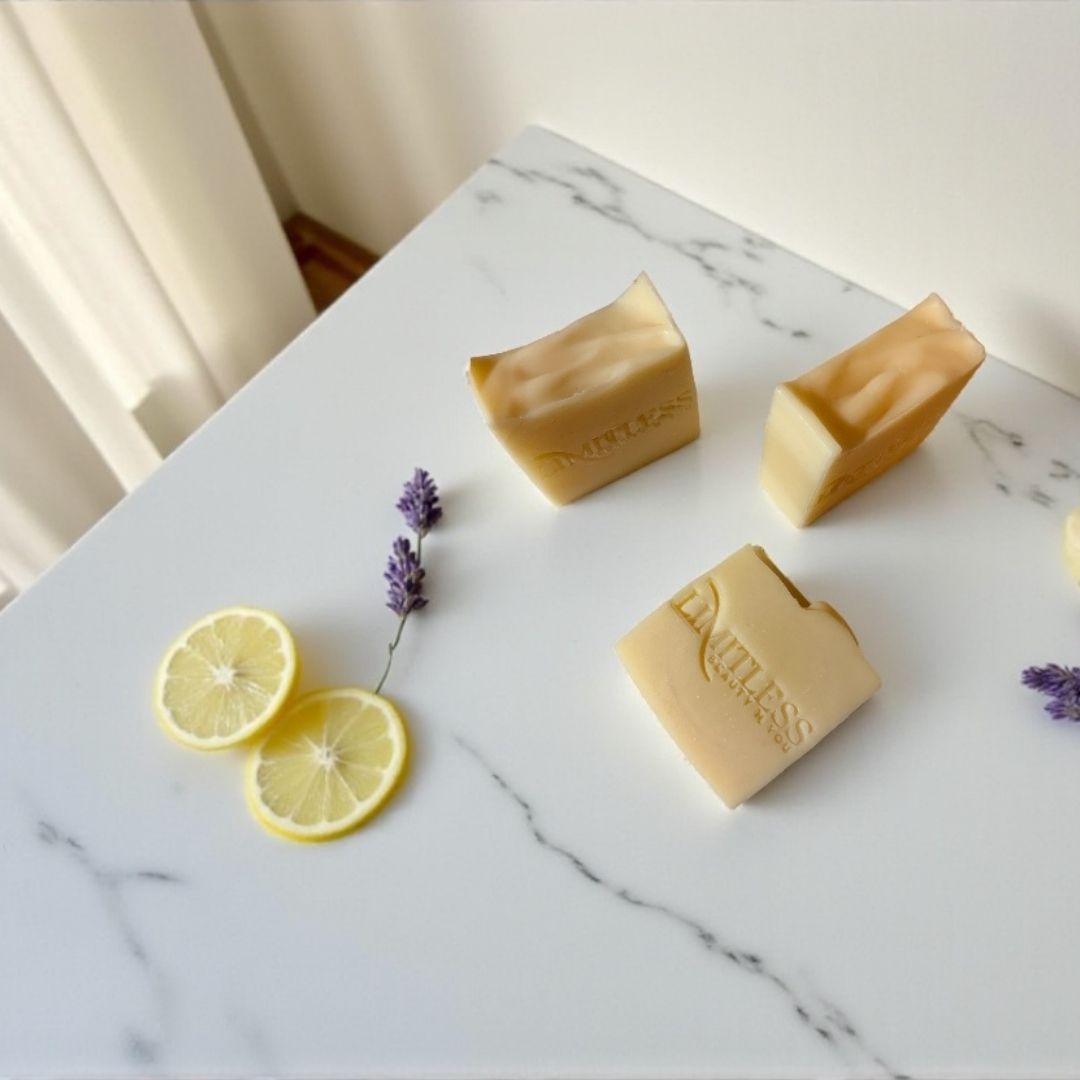 Lavender + Lemongrass Luxurious Essential Oil Soap Bar